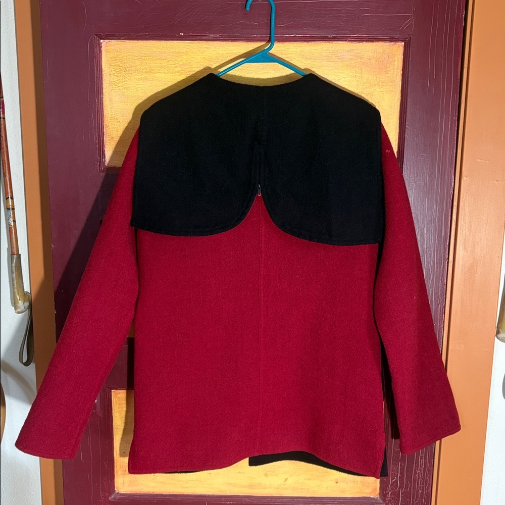 Reversible Wool Sweater Jacket - Picture 9 of 10